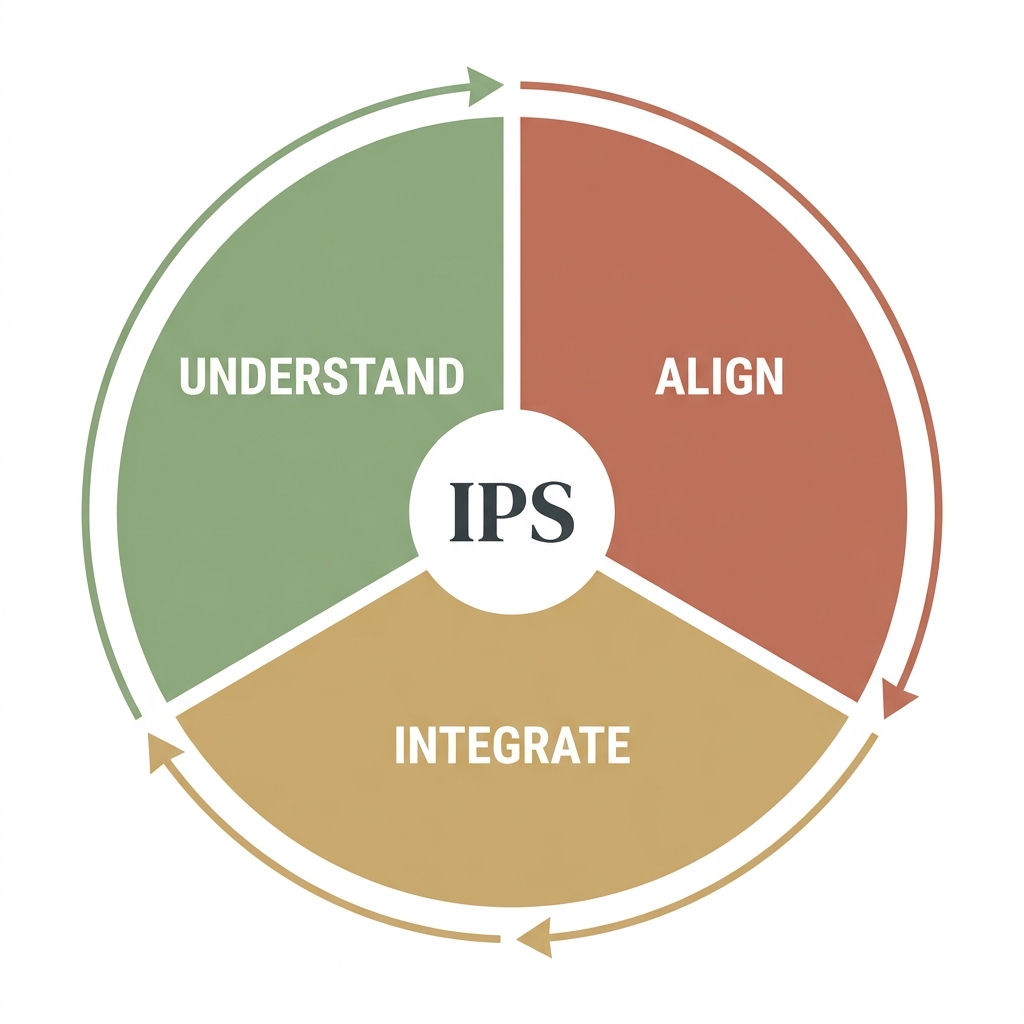 The IPS Framework — Understand, Align, Integrate